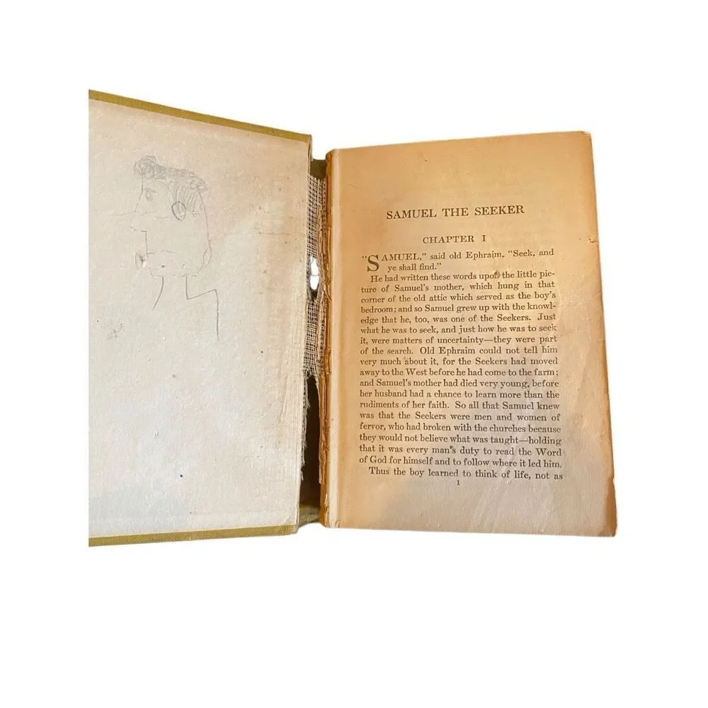 Samuel The Seeker by Upton Sinclair Hardcover Book Vintage Novel